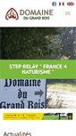 Mobile Screenshot of domainedugrandbois.fr